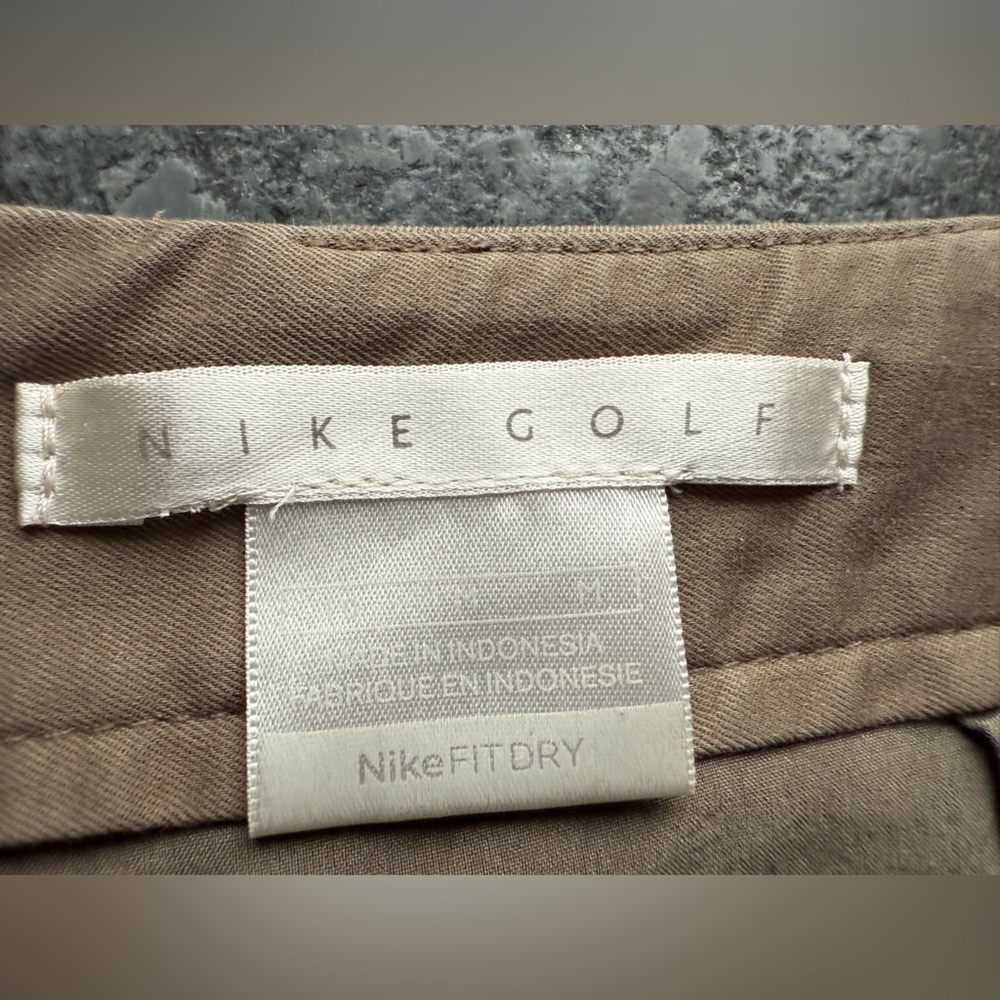 Women's Nike Golf Khaki Fit Dry Tournament Performance Skort Size 10, MSRP $95 - Picture 10 of 12